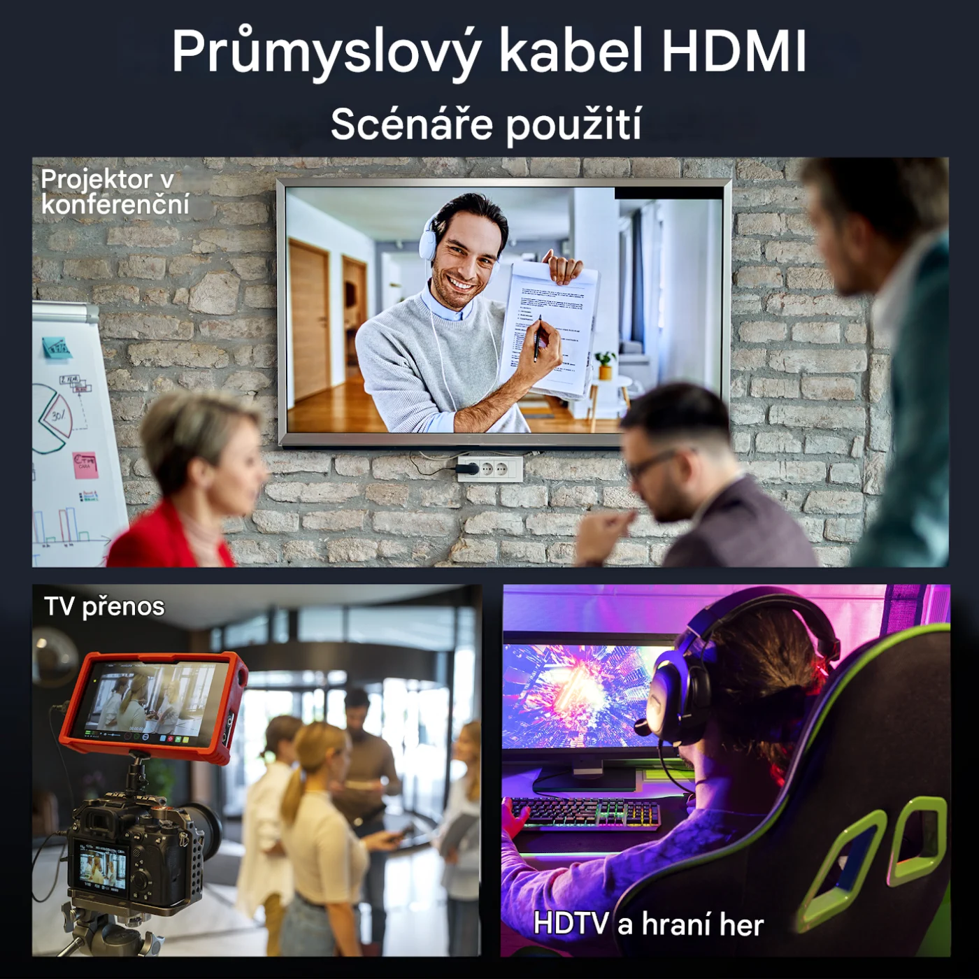 EXTRALINK HDMI KABEL 2.1 8K HDR 3M