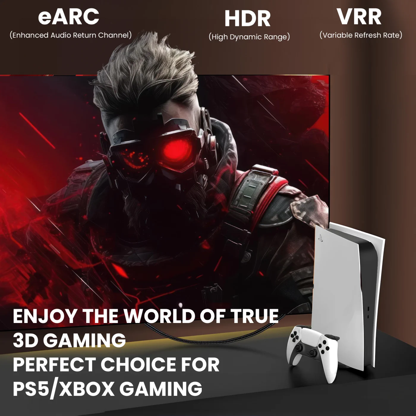 EXTRALINK HDMI CABLE 2.1 8K HDR 3M