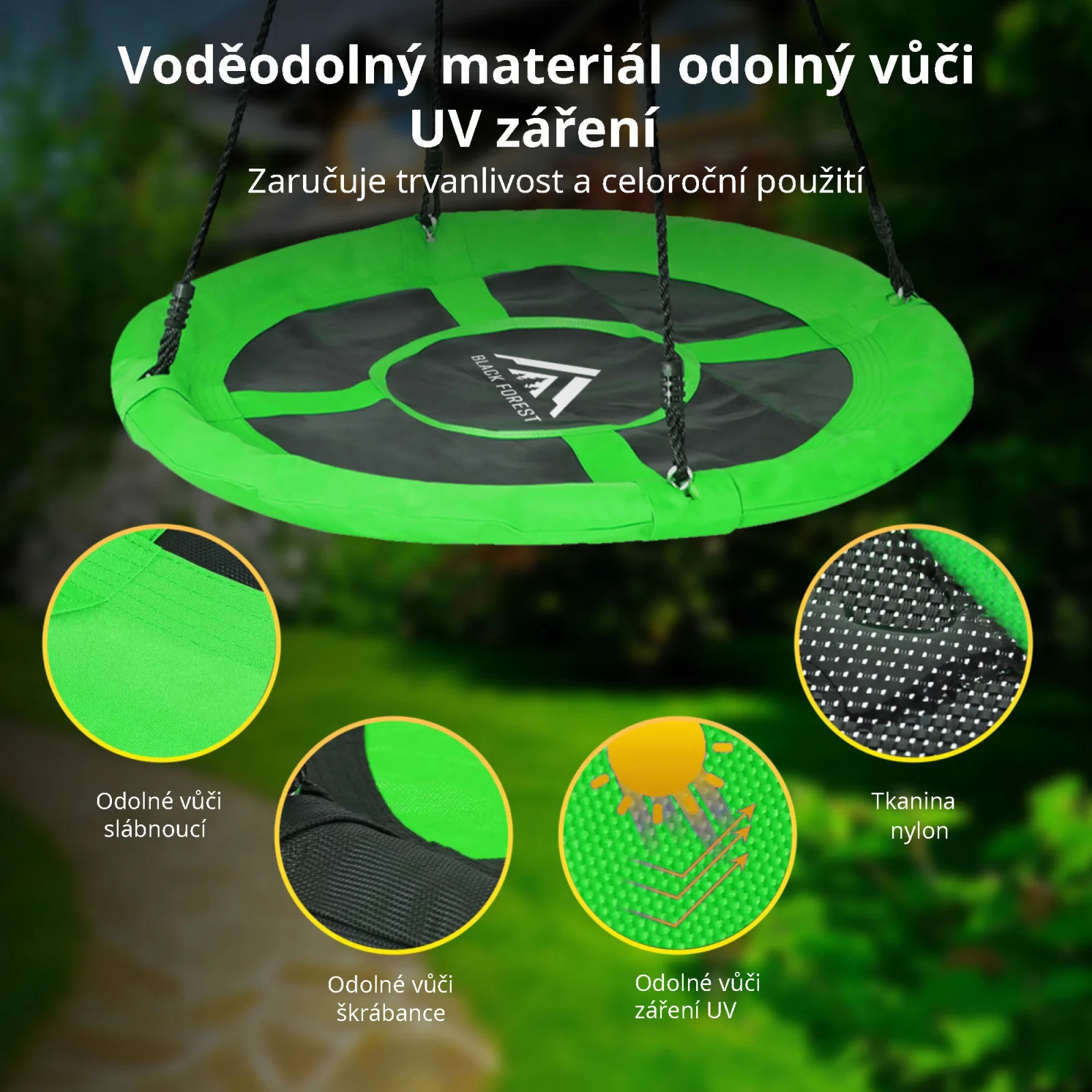 Černý les | Čapí hnízdo | zelená