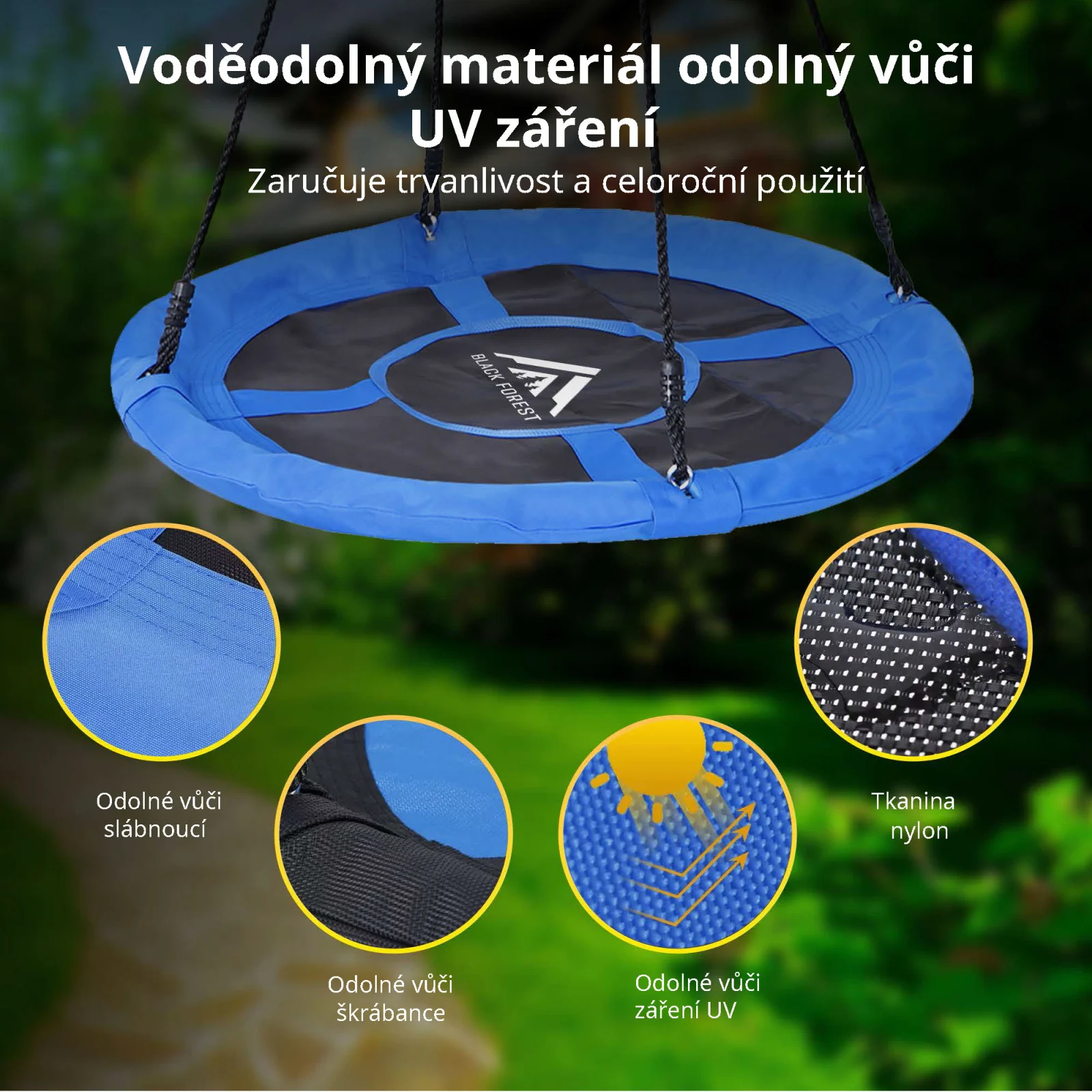 Černý les | Čapí hnízdo | modrá