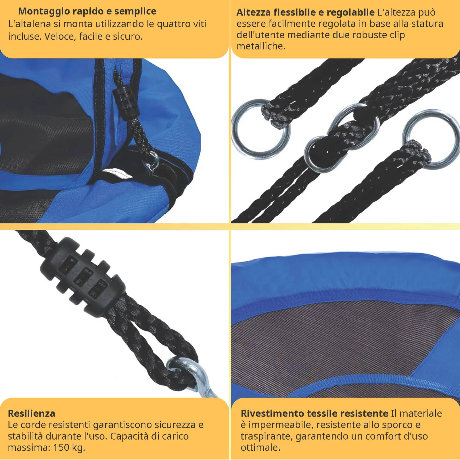 Foresta Nera | Nido di cicogna | blu