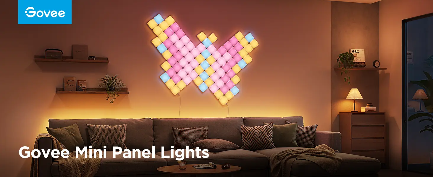 GOVEE H8069 MINI SQUARE PANEL LIGHTS (10 PACK)