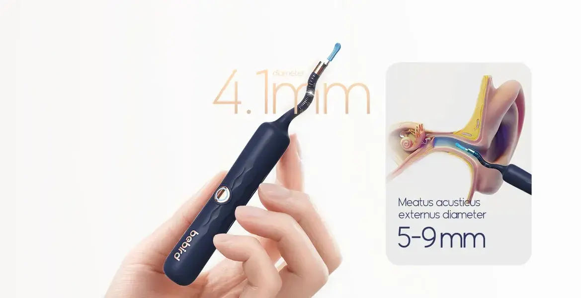 BEBIRD EARVISION PLUS I35R KEMİK GİDERME İÇİN KAMERA İLE