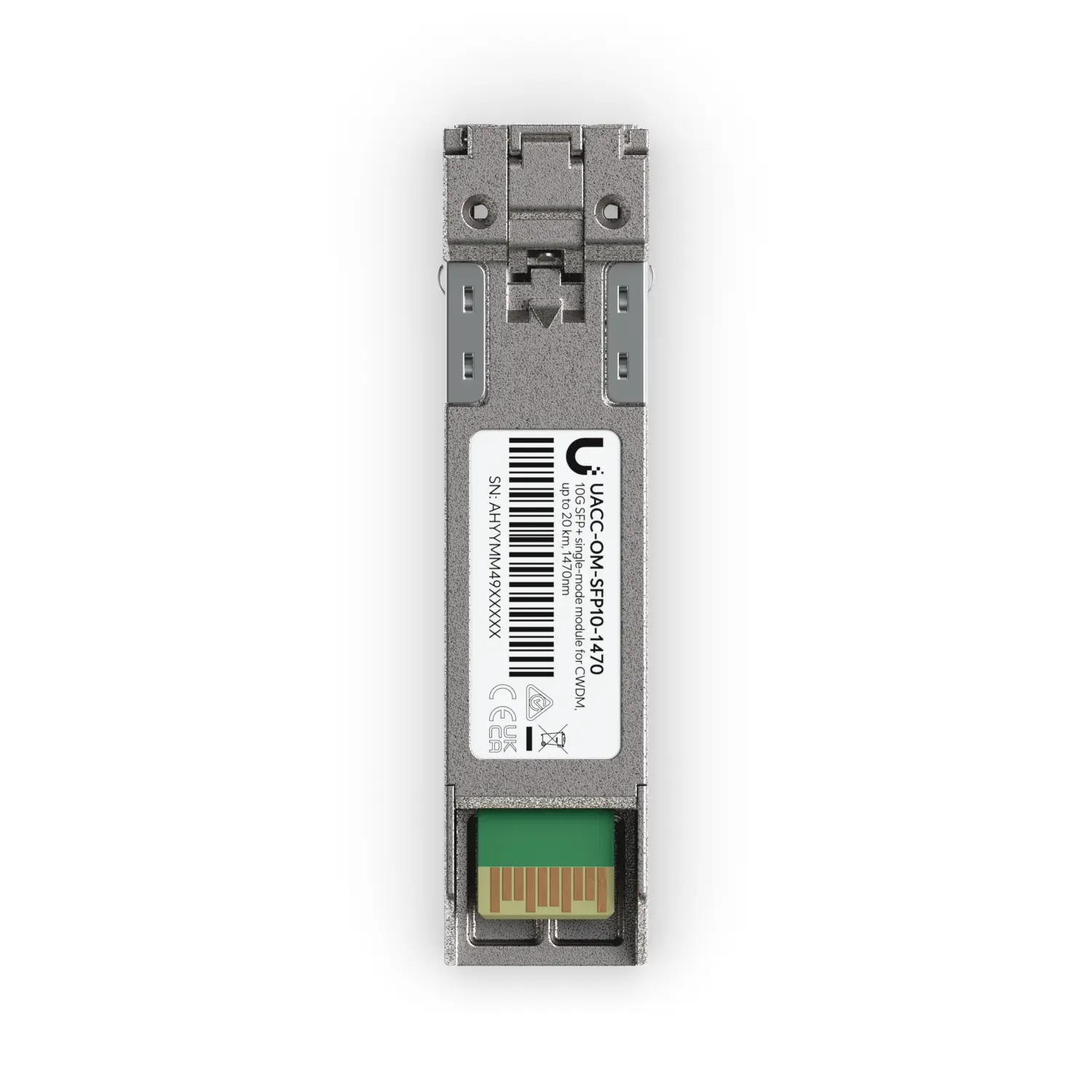 UBIQUITI UACC-OM-SFP10-1450 10G CWDM ОДНОМОДОВЫЙ ОПТИЧЕСКИЙ МОДУЛЬ