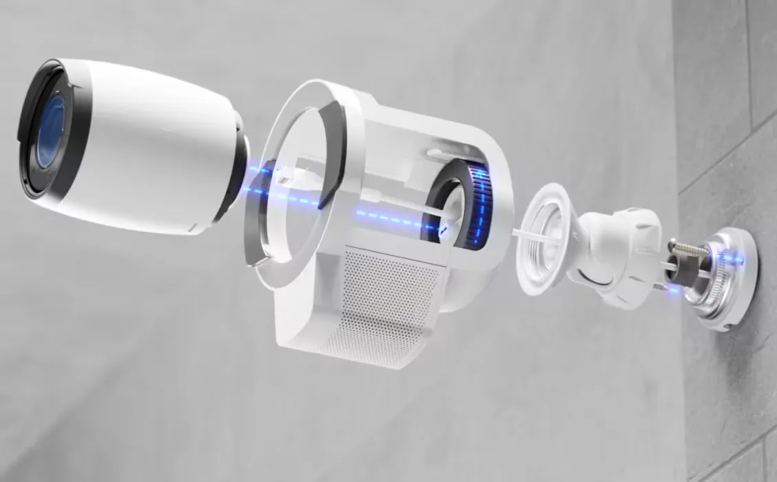 UBIQUITI UACC-AI-PRO-ENHANCER-W LONG-RANGE IR LED, FLOODLIGHT, AND RADAR DETECTION ACCESSORY FOR THE AI PRO