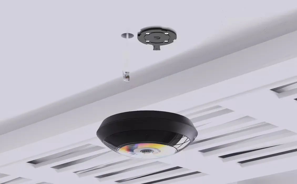 UBIQUITI UVC-AI-360-W AI 360 CÂMARA 2K POE INTERIOR/EXTERIOR, PTZ, POE, BRANCO