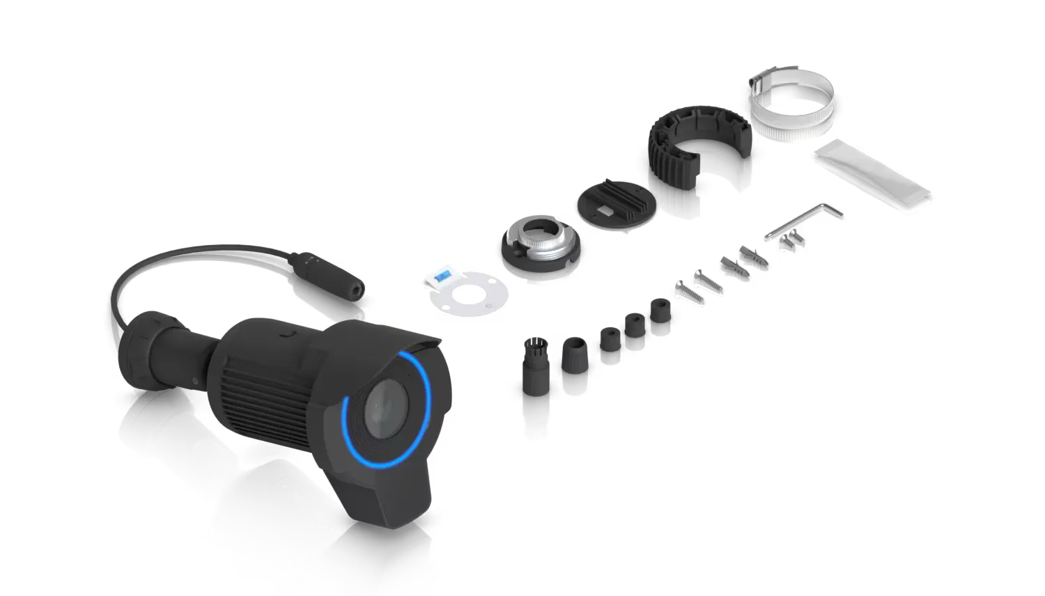 UBIQUITI UVC-AI-LPR-B 4K SPECIALIZED CAMERA, 3X OPTICAL ZOOM, LONG RANGE IR, IP66