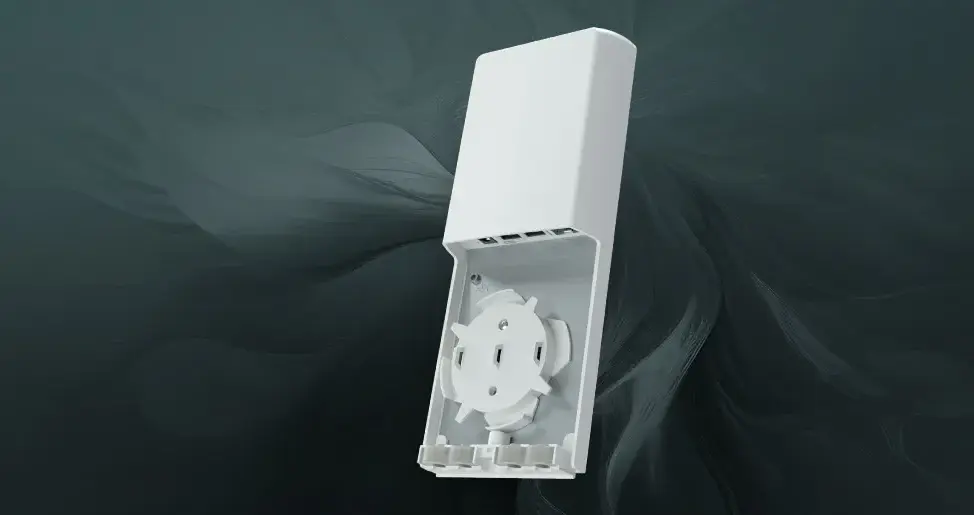 MIKROTIK FTC21 IP55 FIBER-TO-COPPER CONVERTER WITH SMART MANAGEMENT