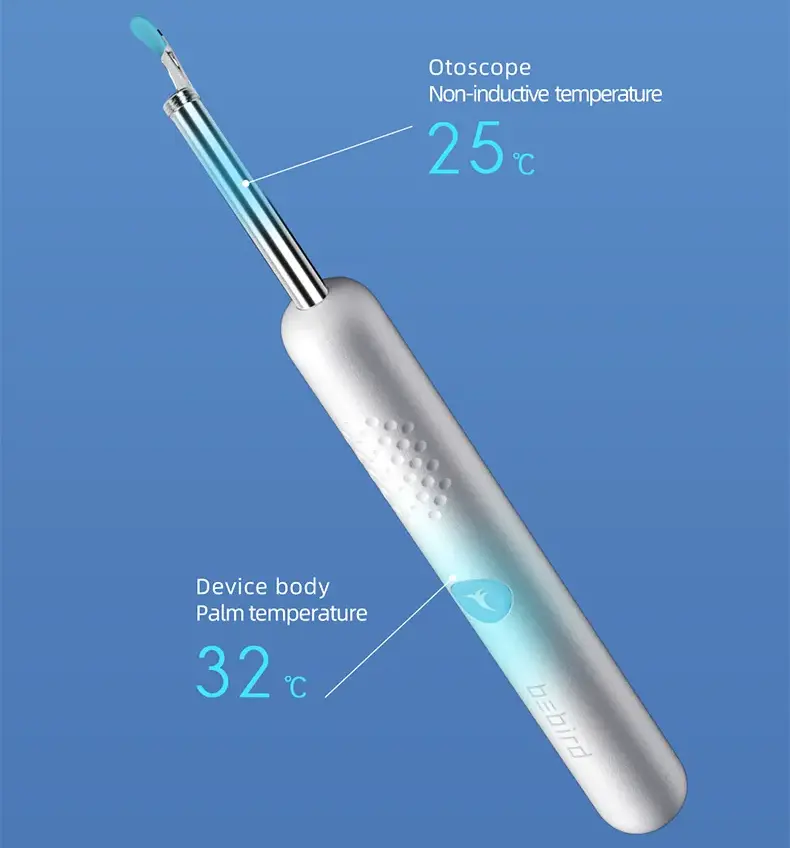 BEBIRD R1 OTOSCOPIO CON CAMARA LIMPIA OIDOS BLANCO
