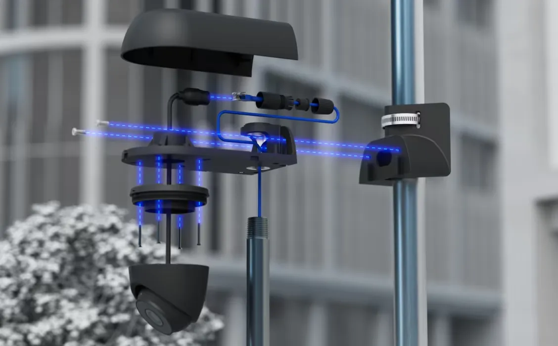 UBIQUITI UACC-CAMERA-AM-B КРЕПЛЕНИЕ НА РУКУ ДЛЯ G5 TURRET ULTRA, AI PRO TURRET, AI PRO DOME