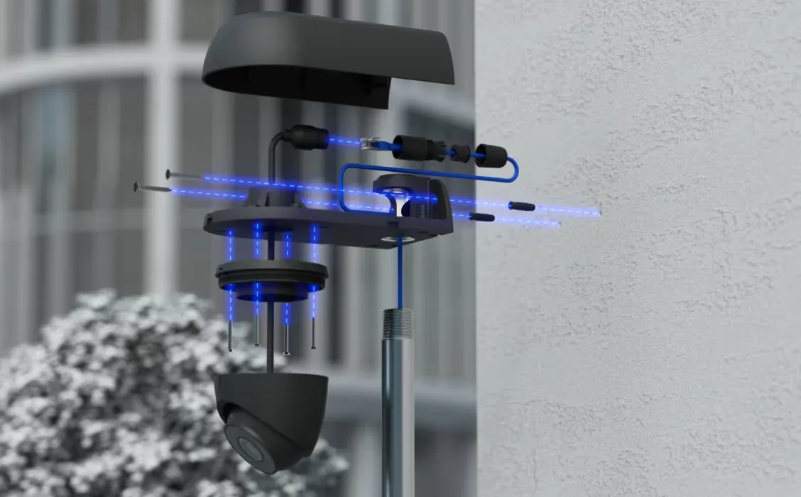 UBIQUITI UACC-CAMERA-AM-B КРЕПЛЕНИЕ НА РУКУ ДЛЯ G5 TURRET ULTRA, AI PRO TURRET, AI PRO DOME