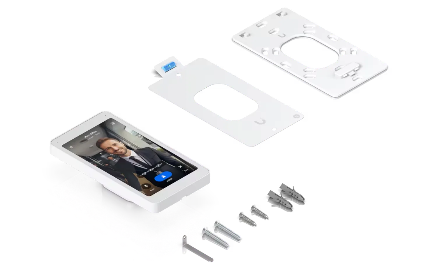 UBIQUITI UA-INTERCOM-VIEWER-3 PANTALLA DE VÍDEO MURAL CON INTERFONO DE ACCESO