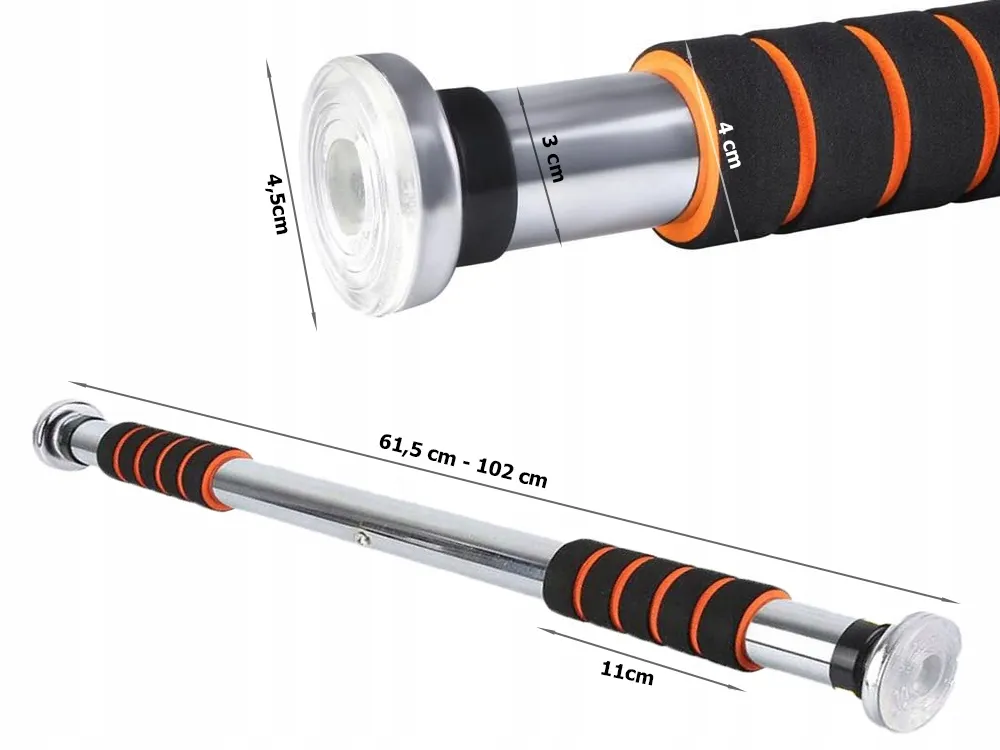 EXTRALINK ADJUSTABLE STEEL PULL-UP BAR