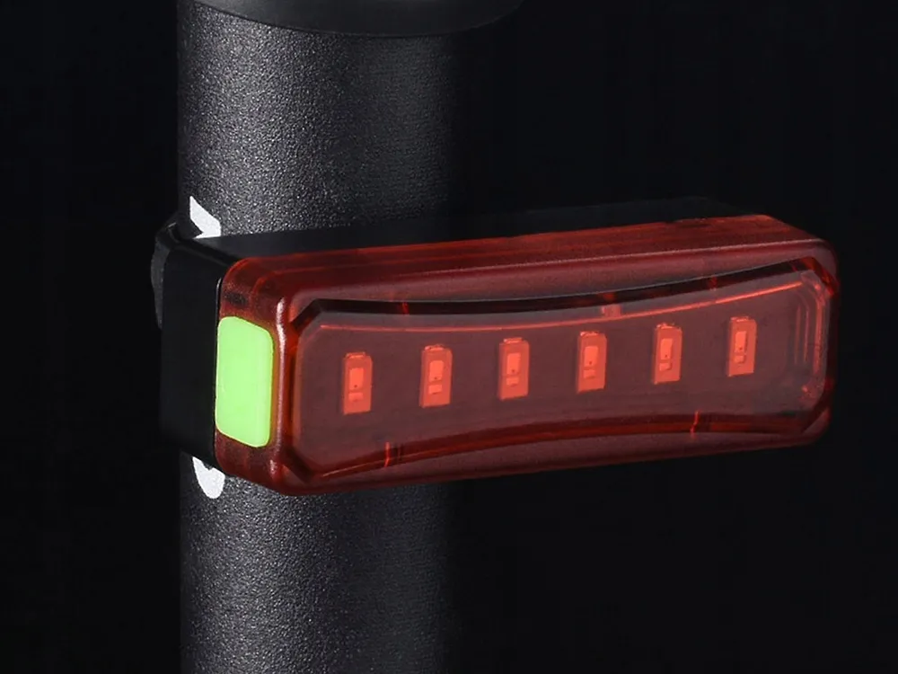 Extralink | Luz para bicicleta | Kit de bicicleta USB LED dianteiro e traseiro