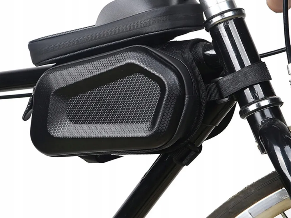 Extralink | Bolsa para bicicleta | Bolsa para cuadro con funda impermeable para teléfono