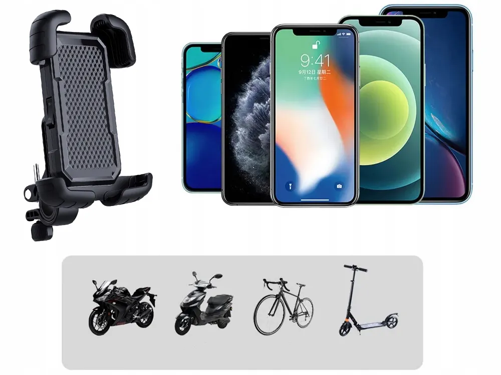 Extralink | Anty-wstrząsowy uchwyt rowerowy | na telefon na kierownicę