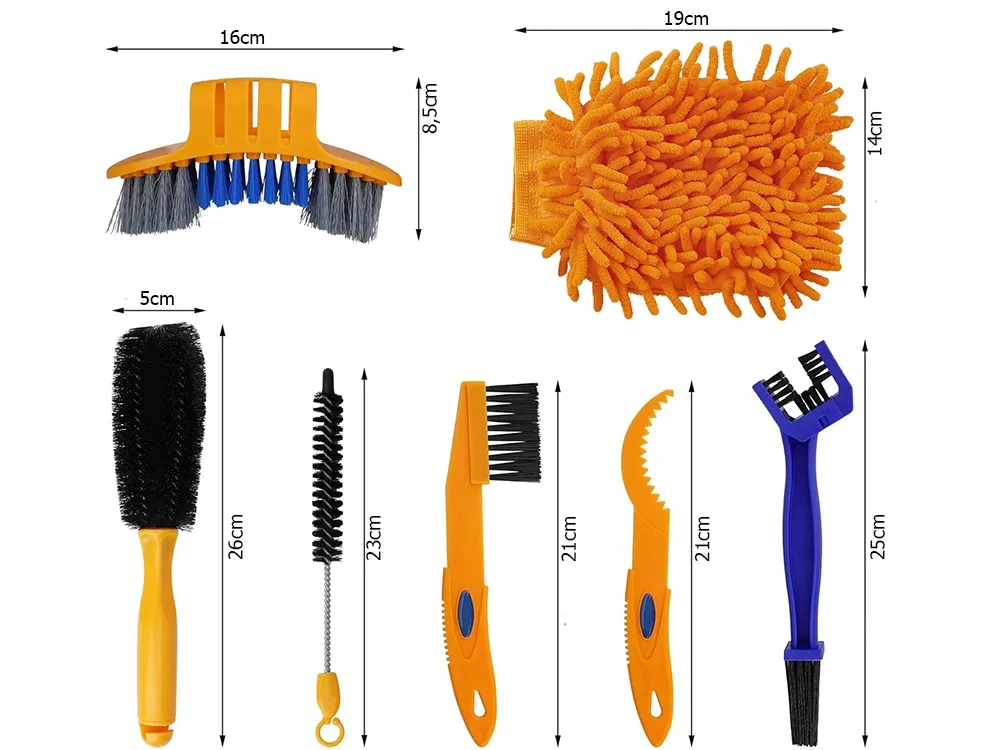 Extralink | Kit de limpieza de la bicicleta | Cuidado de la cadena del neumático