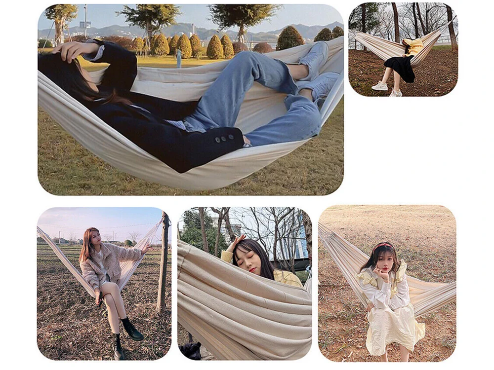 Foresta Nera | Amaca | beige 1 persona 195x100cm con copertura