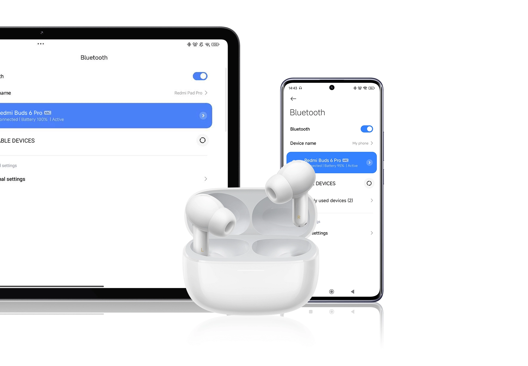 XIAOMI REDMI BUDS 6 PRO SPACE BLACK, M2430E1, 59558