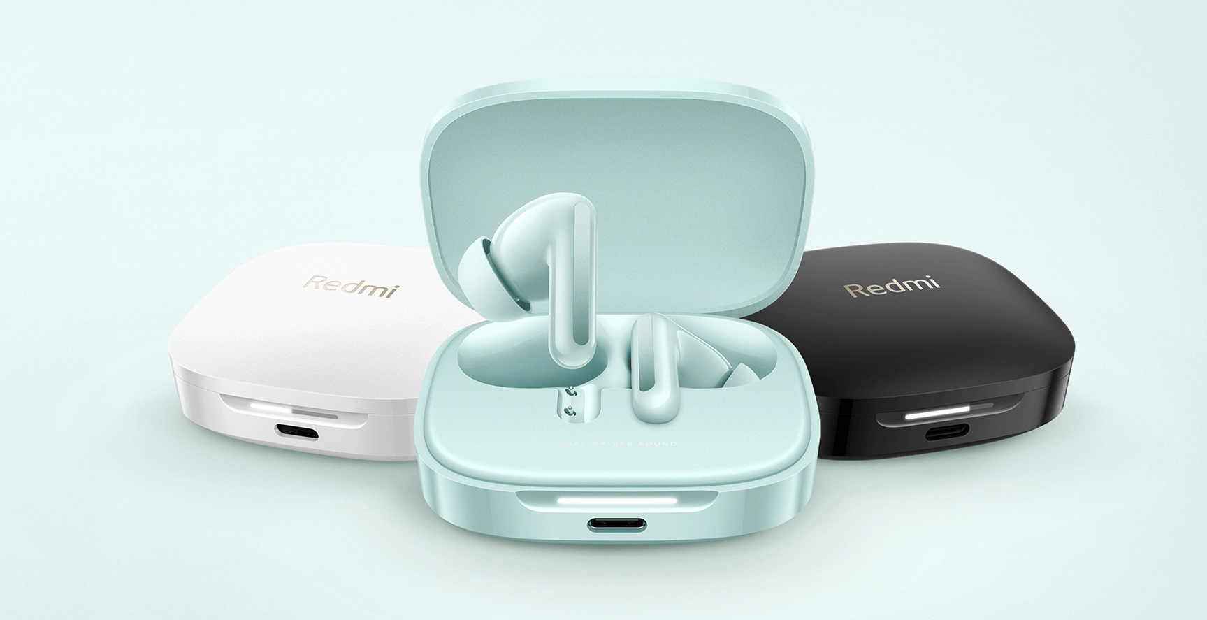 XIAOMI REDMI BUDS 6 - CORAL GREEN, M2429E1, 59301