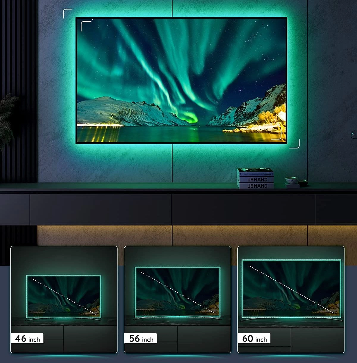 GOVEE H6178 TV LED BACKLIGHT FOR 46-60 INCH TVS