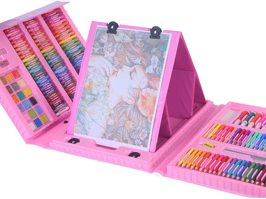 Extralink | Juego de pintura artística 208 artículos