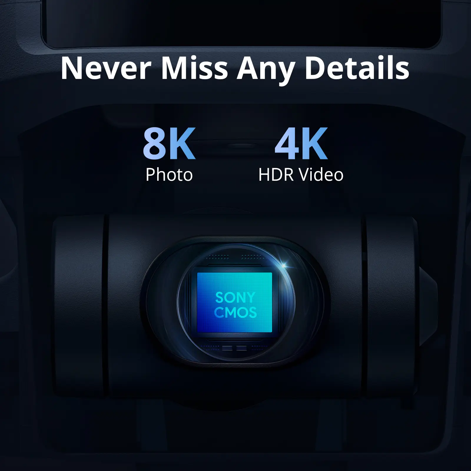 POTENSIC ATOM 2 DRONE STANDARD KIT, 4K HDR VIDEO, 8K PHOTO, 10KM RANGE