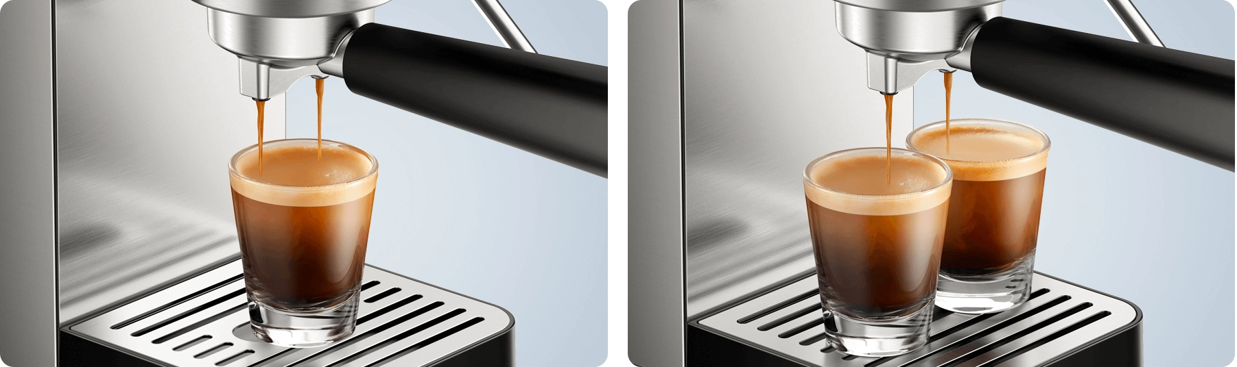 Xiaomi Cafetera Espresso Semiautomática EU | Cafetera de Barril | 20 bar, espumador de leche