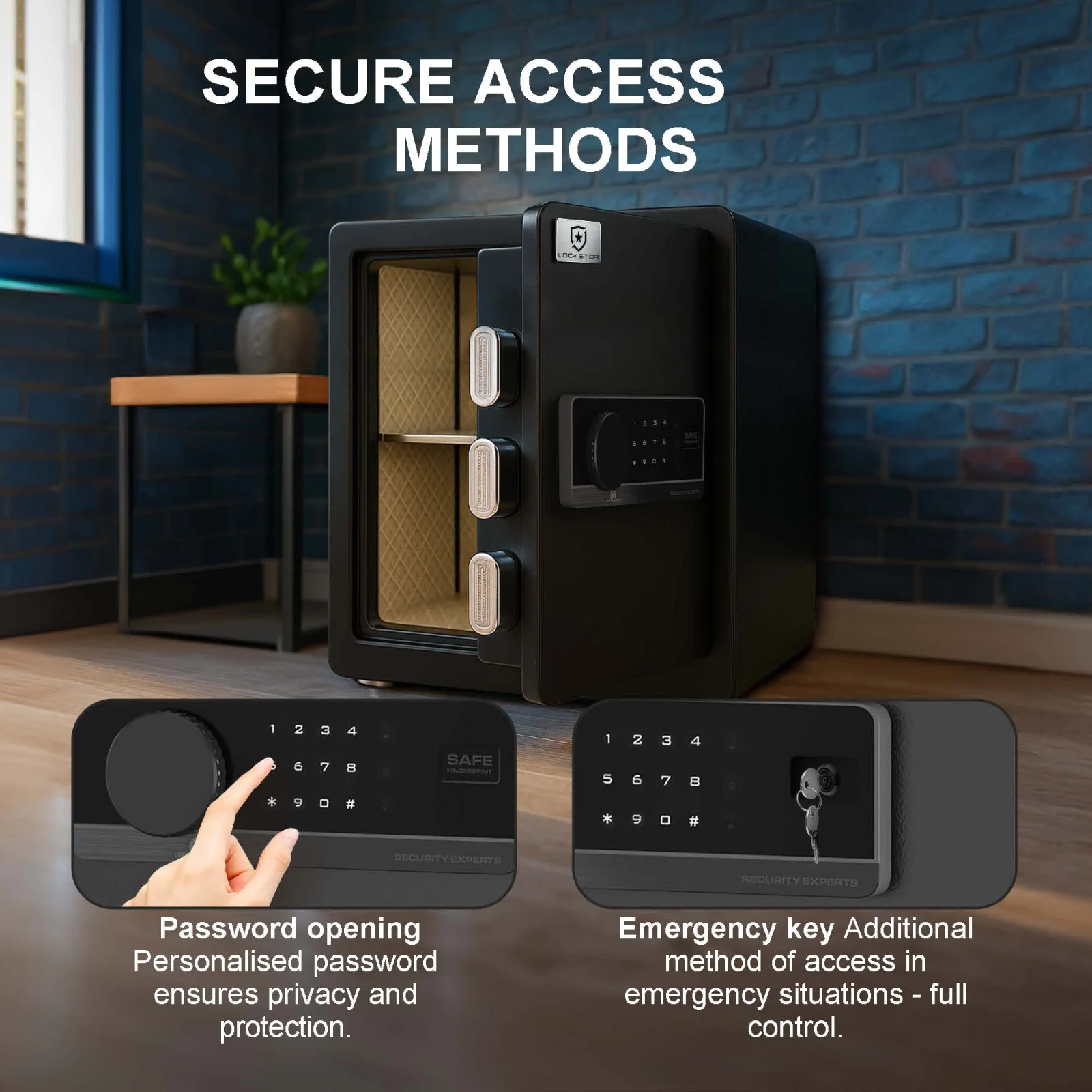 safe ideal for bedroom closet hotel office