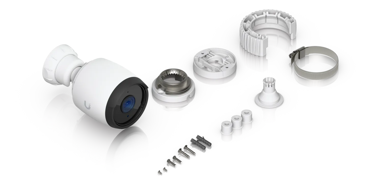 UBIQUITI UVC-G6-BULLET 4K POE CAMERA, 8MP, AI ENGINE, LONG RANGE IR