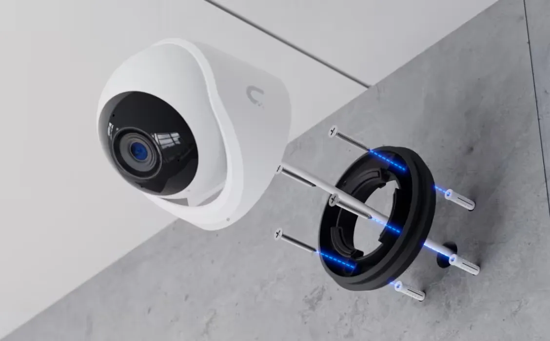 UBIQUITI UVC-G6-TURRET 4K POE CAMERA, 8MP, AI ENGINE, IP66