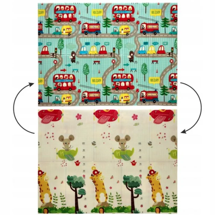 ESTERILLA EDUCATIVA ESTIMULANTE 150x200x1 CM BOLSA PLEGABLE MOTO-SAMILOTO