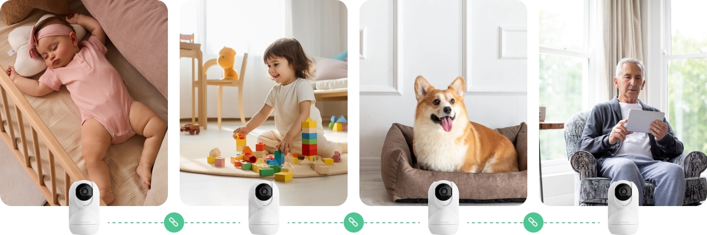 MOMCOZY BM03 VIGILABEBÉS CON VÍDEO DE 5,5 PULGADAS