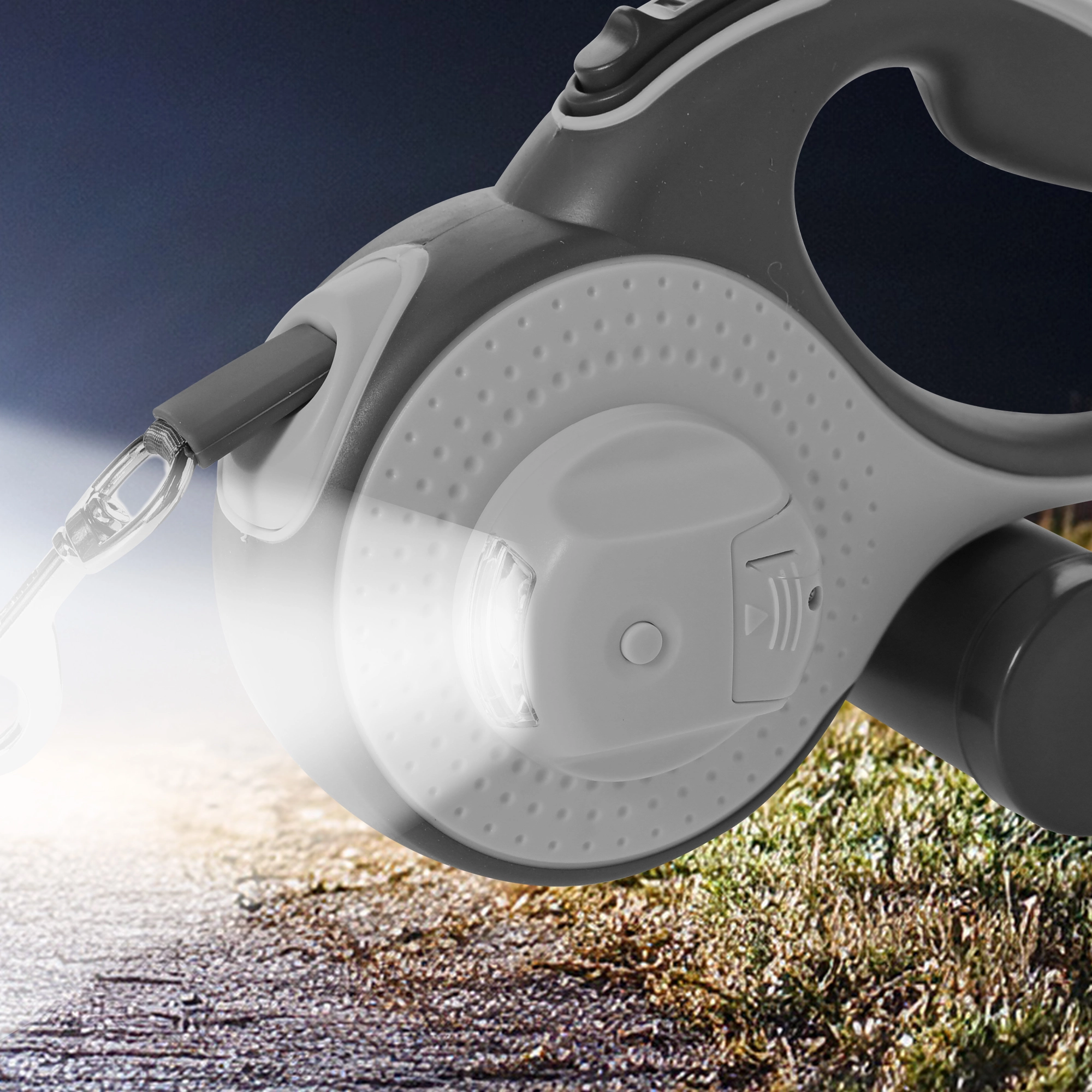 TRESPORT АВТОМАТИЧЕСКИЙ ПОВОДОК 5М LED С СУМКОЙ КОНТЕЙНЕР