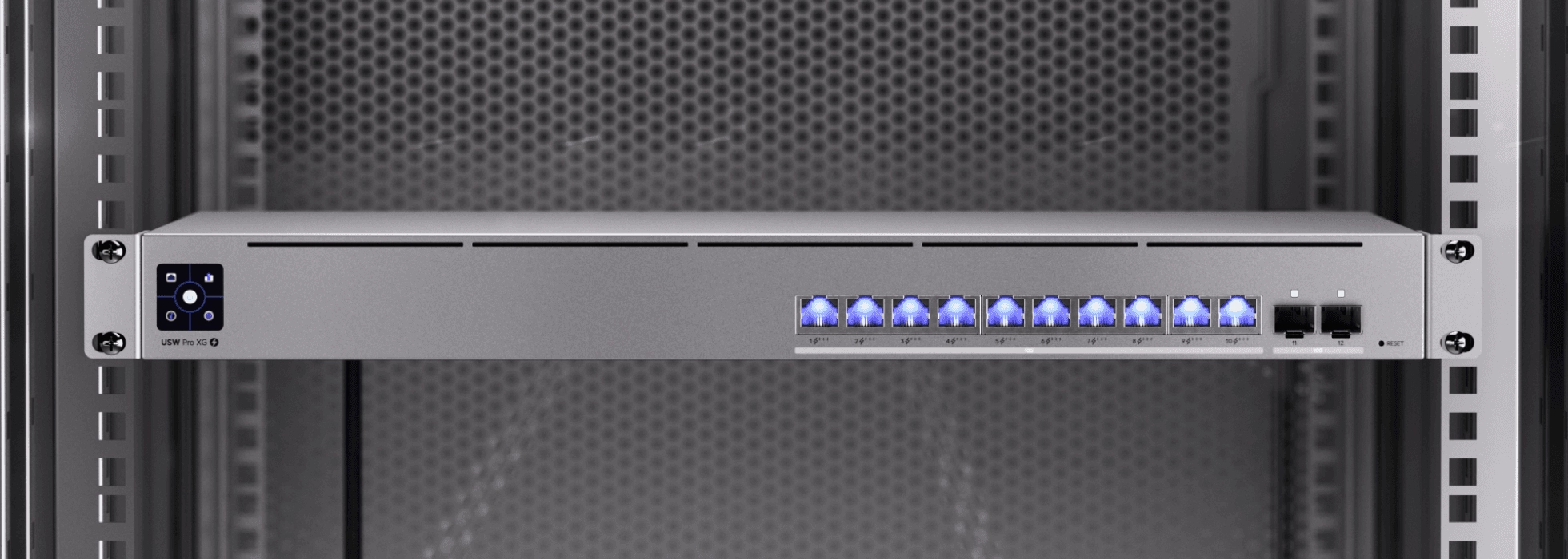 Ubiquiti USW-Pro-XG-10-PoE | Switch | Etherlighting, 10x RJ45 10GbE, 2x SFP , 400W, Camada 3