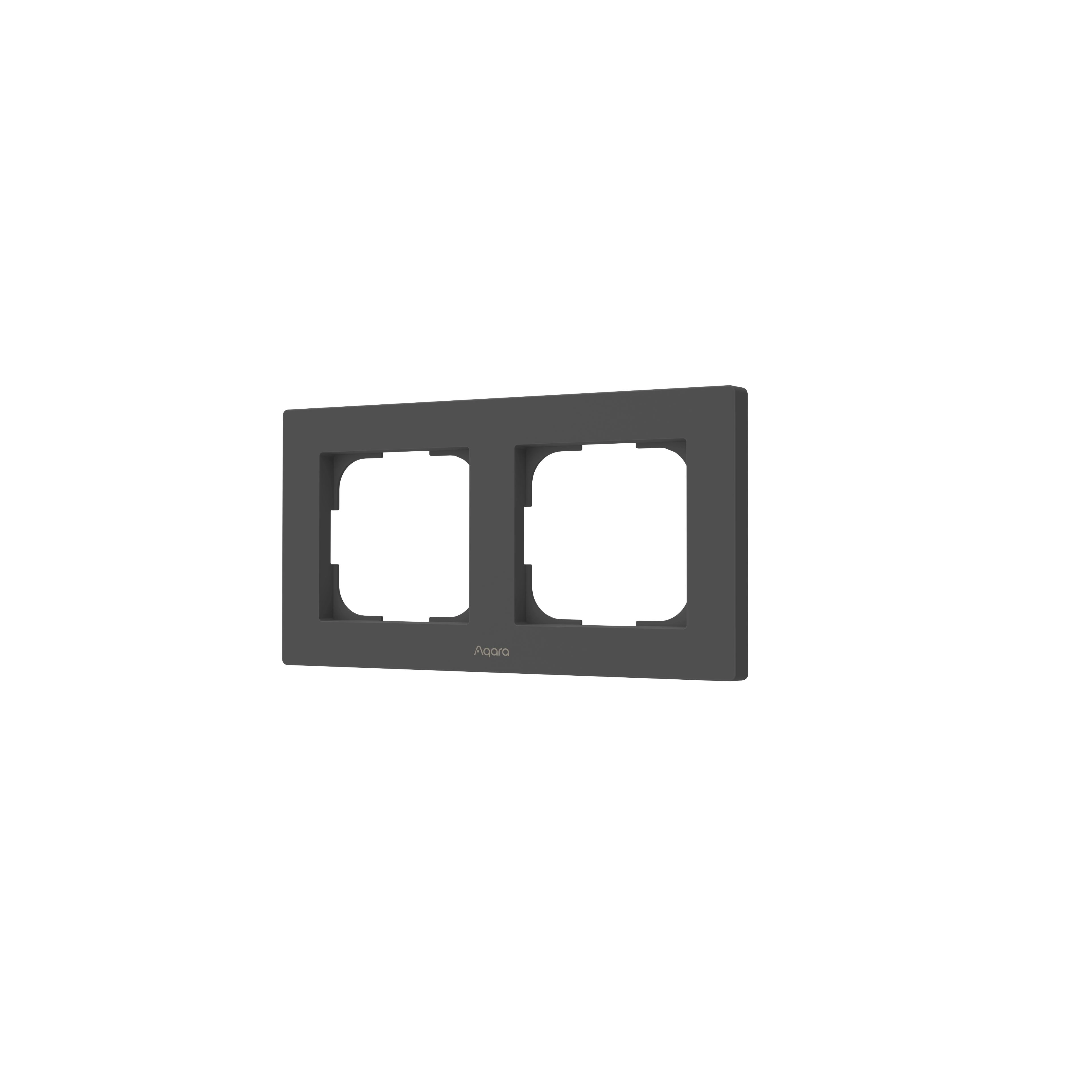 AQARA SWITCH FRAME H2 EU (2-GANG) GRAY