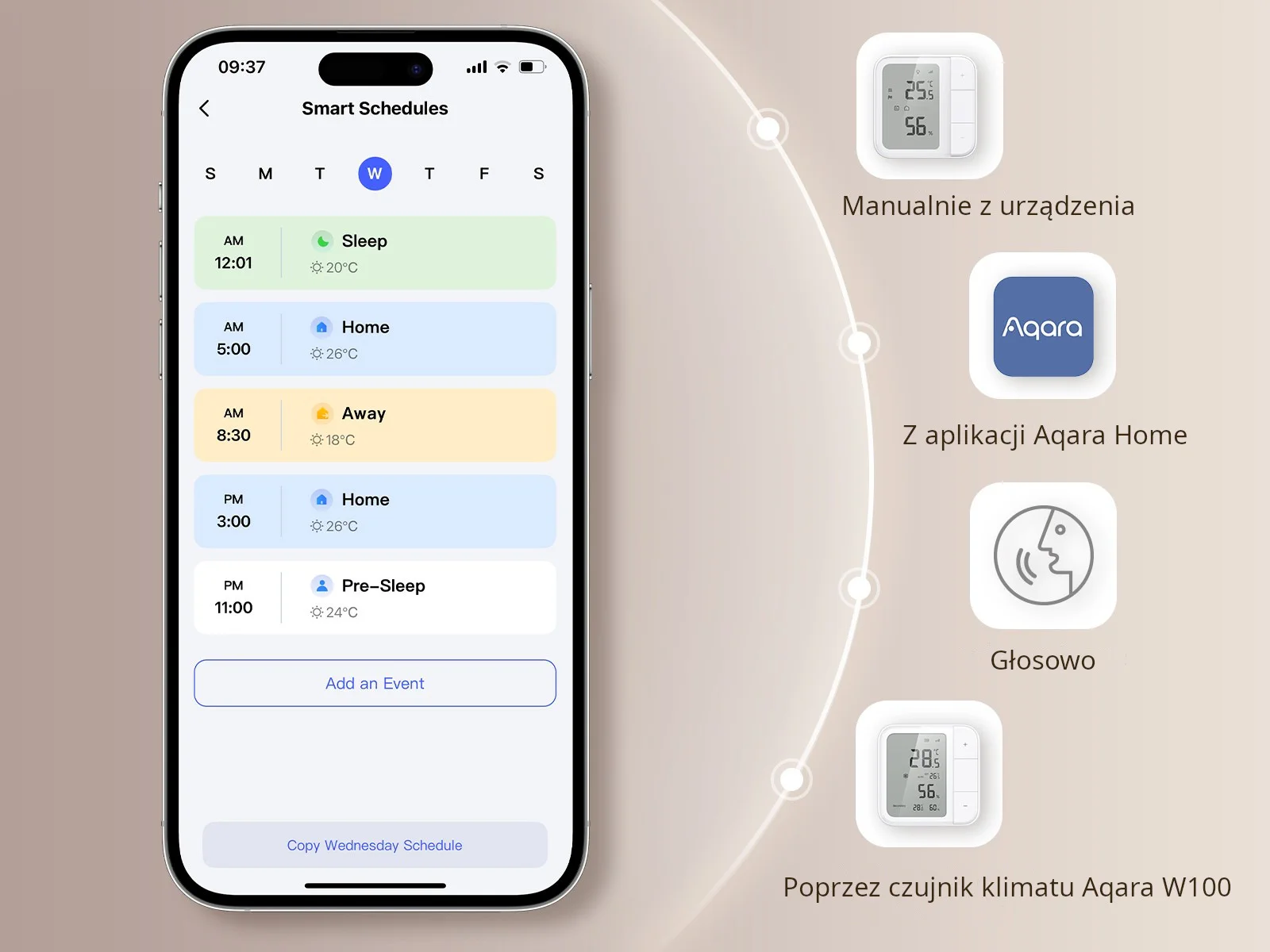 Aqara Floor Heating Thermostat W500 | Termostat do ogrzewania podłogowego |