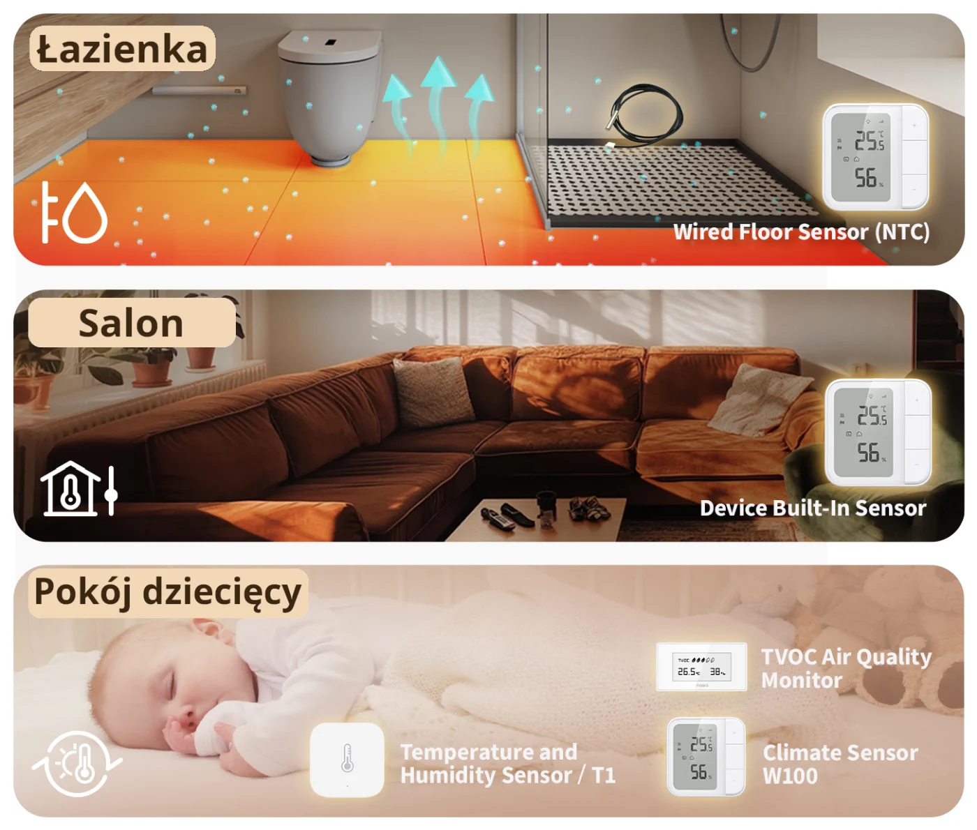 Aqara Floor Heating Thermostat W500 | Termostat do ogrzewania podłogowego |