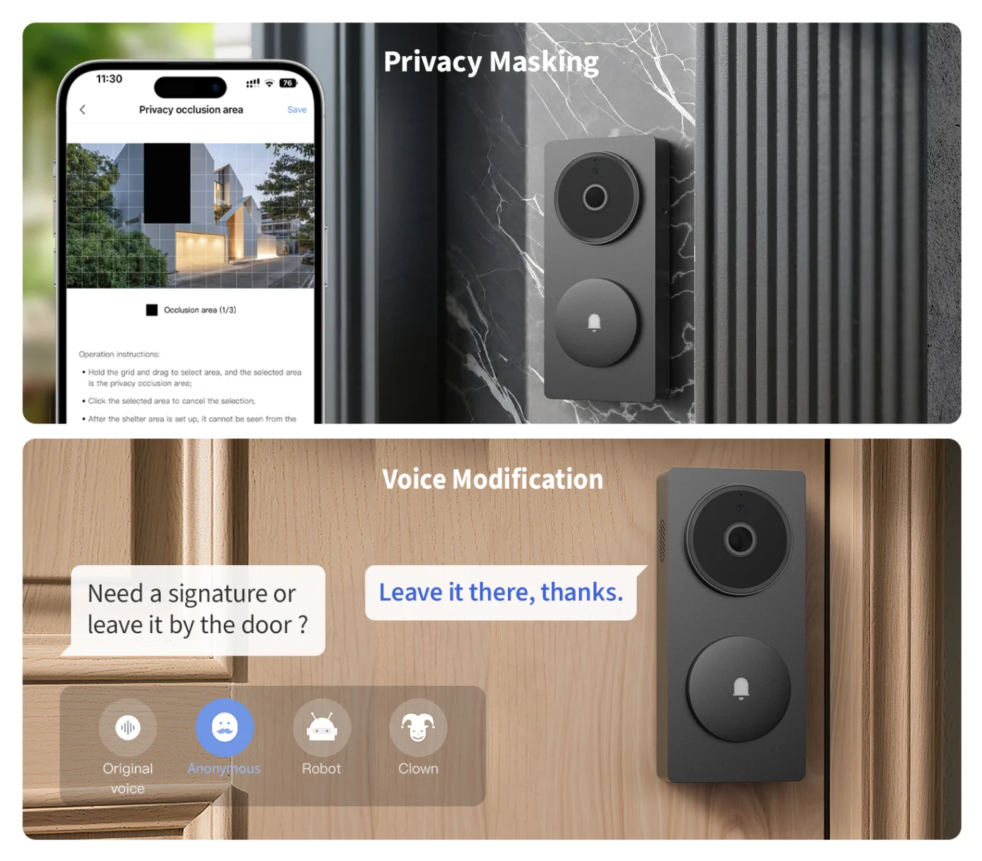 Aqara Doorbell Camera Hub G410 Czarny | Wideodomofon | Dzwonek do drzwi, Hub, Kamera