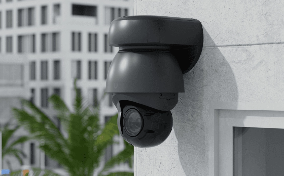 UBIQUITI UVC-AI-PTZ-B INDUSTRIAL-GRADE 4K POE++ PTZ CAMERA, 22X OPTICAL ZOOM, IR LED NIGHT VISION