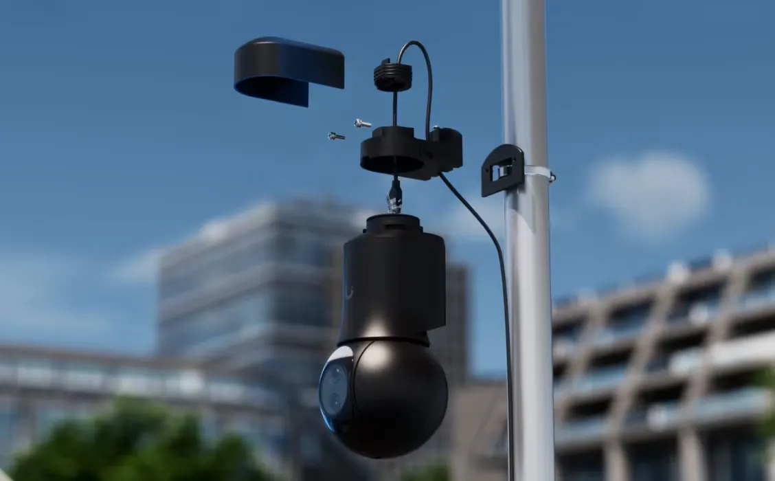 Ubiquiti UVC-G6-PTZ-W | Kamera IP | 4k, 8MP, 10x zoom hybrydowy, 1x RJ45 100Mbps, IP66