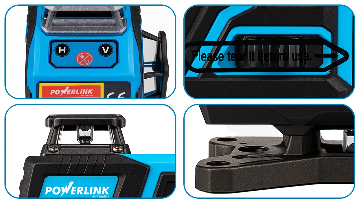 Powerlink by Extralink | Poziomica laserowa | 4D/16LINE 100M PWL-4D16