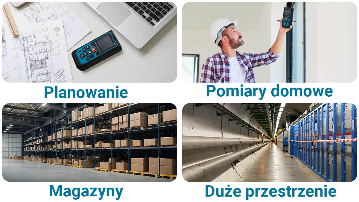 Powerlink by Extralink | Medidor de distancia láser | Aplicación 40m PWL-ES-40