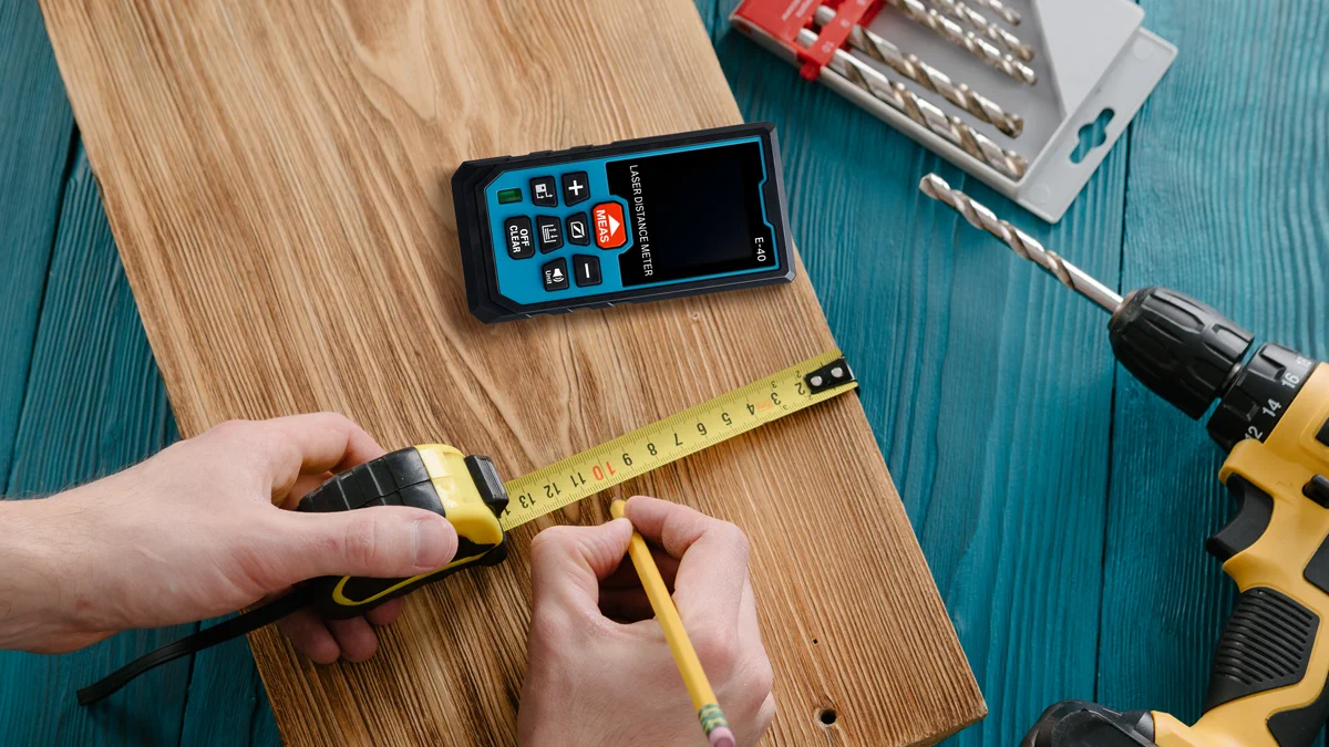 Powerlink by Extralink | Medidor de distancia láser | 40m PWL-ES-40