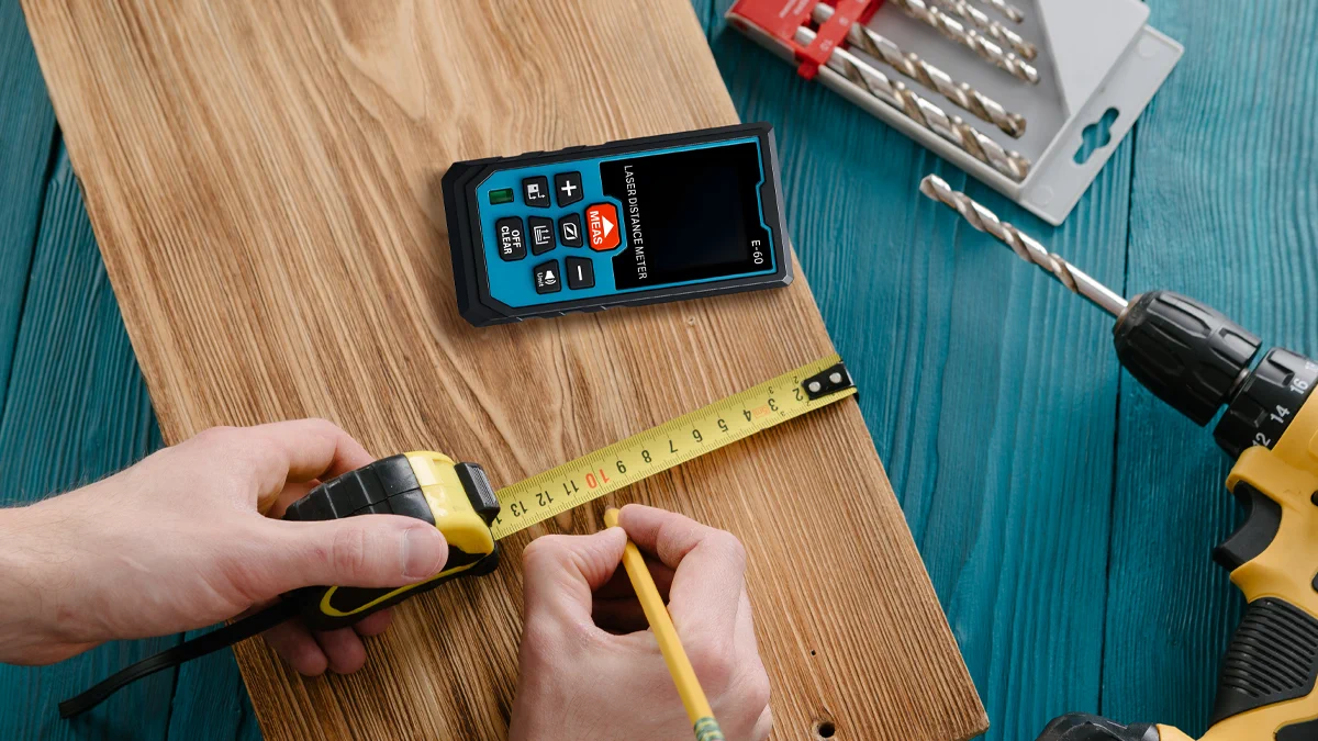 Powerlink by Extralink | Medidor de distancia láser | Aplicación 60m PWL-ES-60