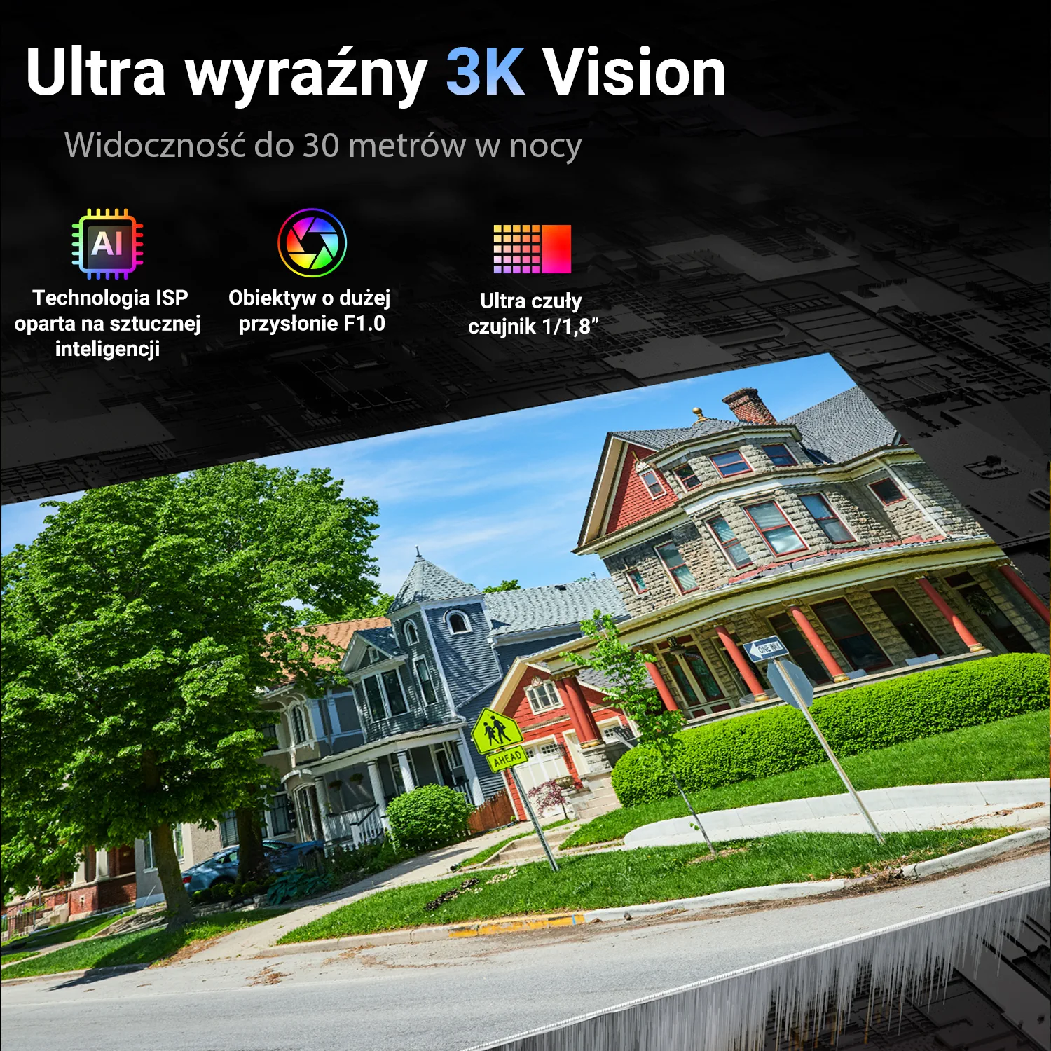 Widoczność do 30 m