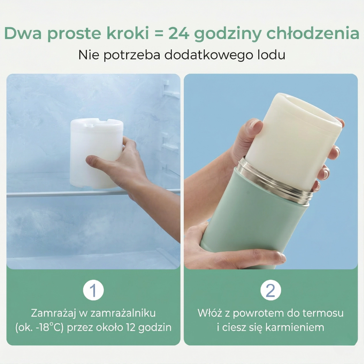 Tecnología de enfriamiento de 360 grados en la nevera Momcozy