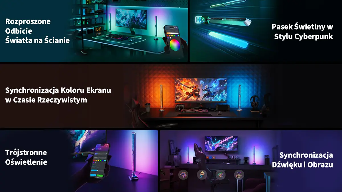 GOVEE H8048 GAMING LIGHT BARS PRO