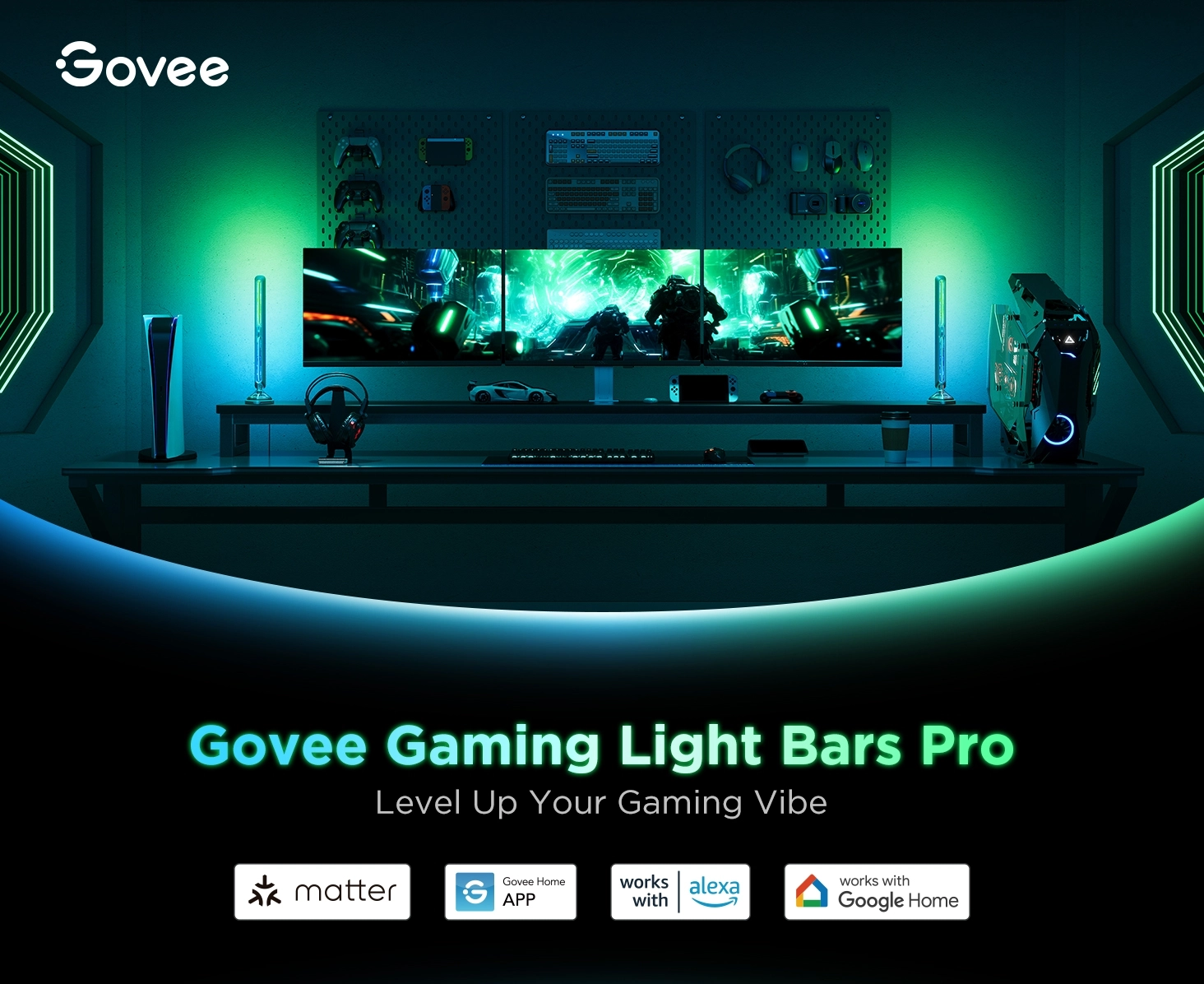 GOVEE H8048 GAMING LIGHT BARS PRO