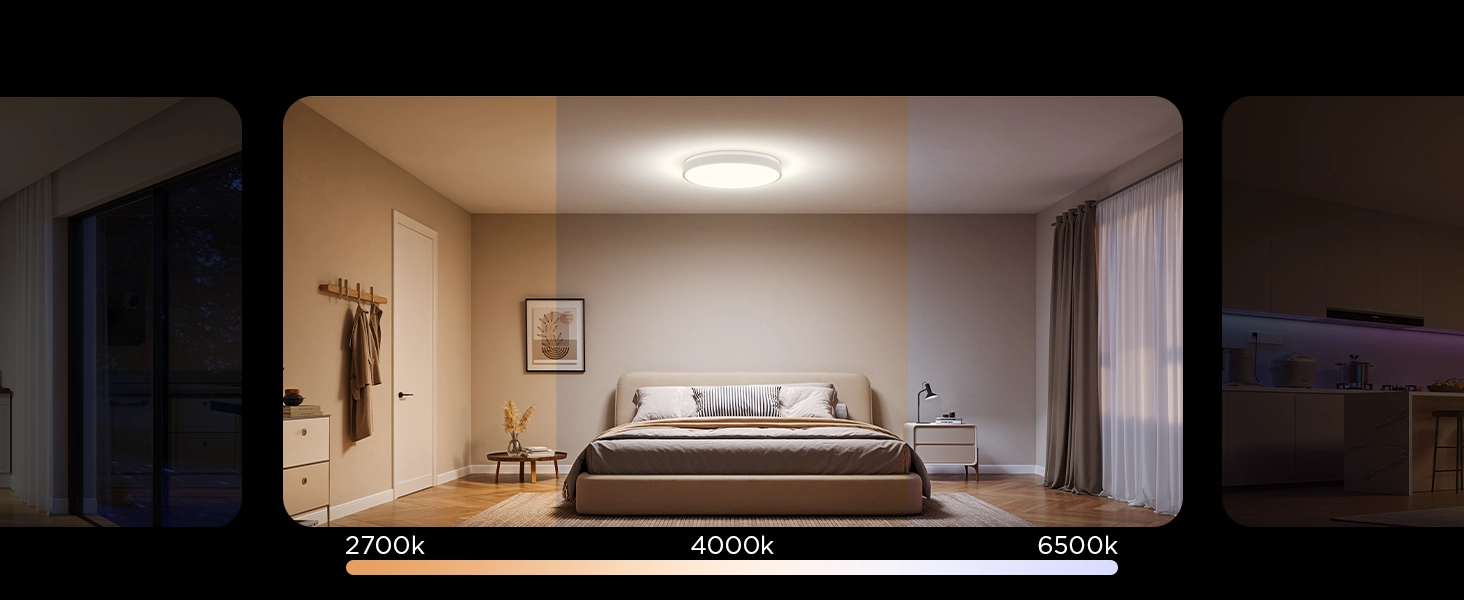 GOVEE H60A6 15INCH RGBICWW RGBICWW ROUND SMART CEILING LIGHT
